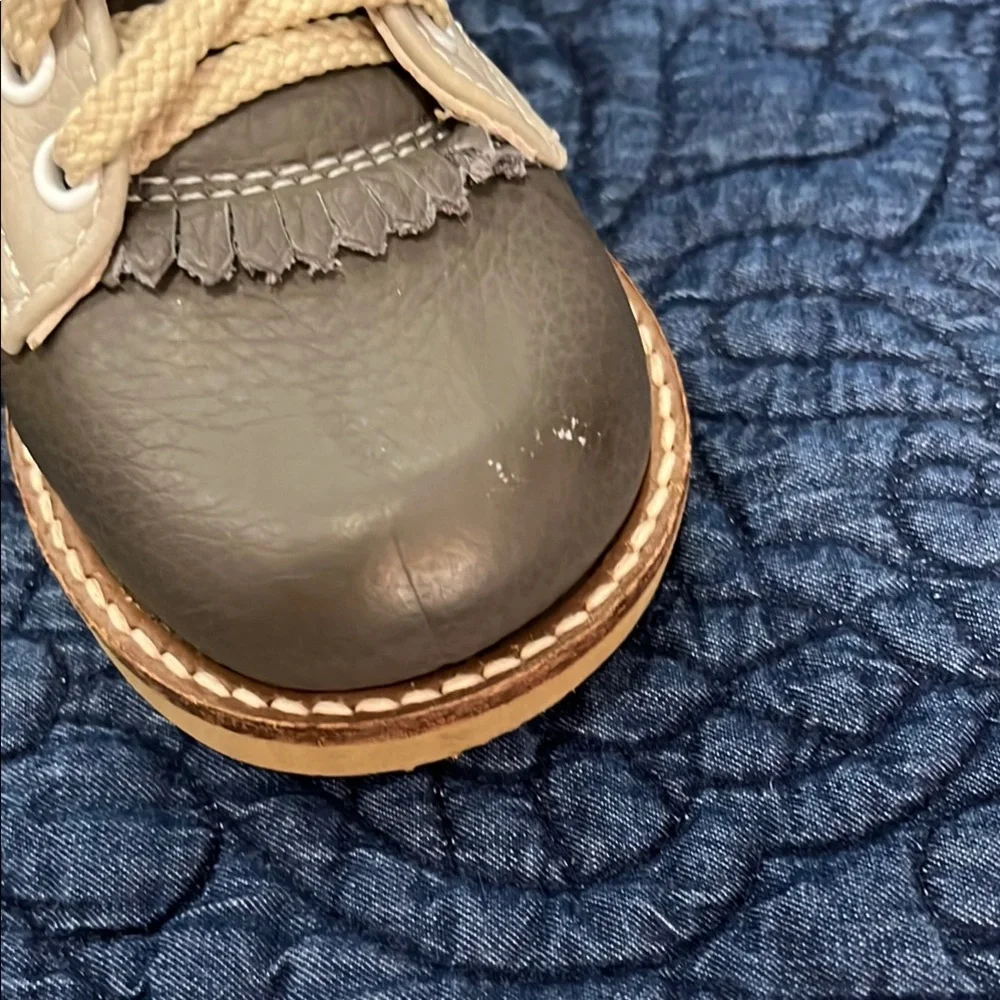 Zimmermann Dress Shoes Gray and Cream Classic Design - Picture 3 of 5